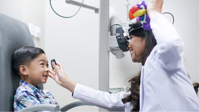 Oftalmologi Pediatrik di KMN EyeCare